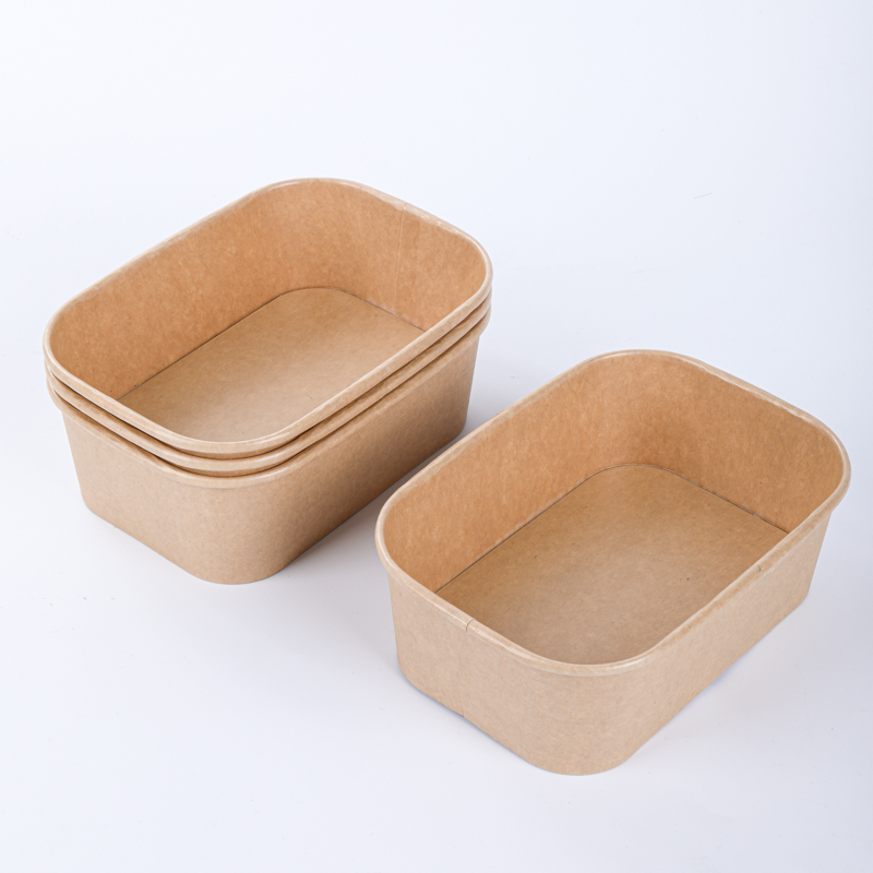 Highly functional paper bowls wih lids