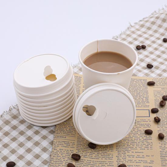 90mm disposable paper coffee cup lid