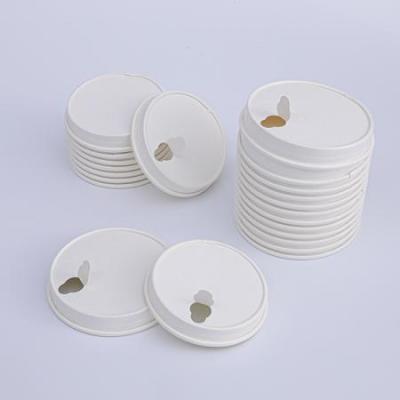 Compostable PLA coating paper cup lids