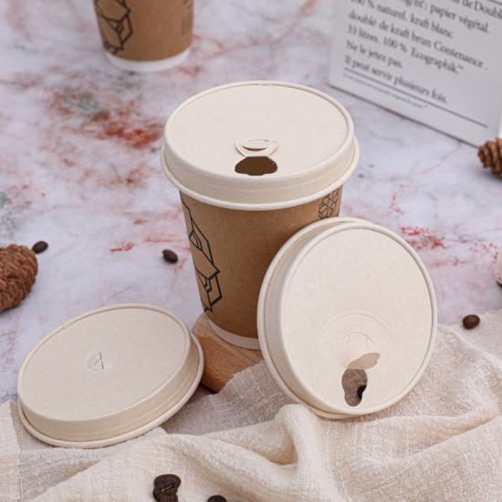 90mm Biodegradable disposable coffee cup cover