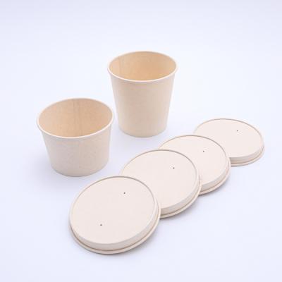  Sigillabile coperchio di carta a tenuta stagna per ciotola della tazza di zuppa