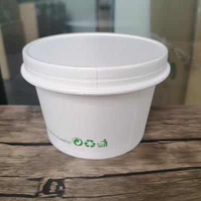 Ciotole per zuppa di carta biodegradabile con produttore di coperchi