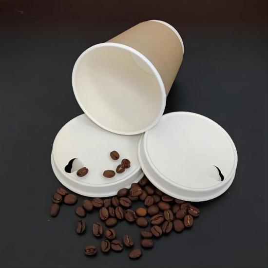 Heat-insulating double wall paper coffee cup