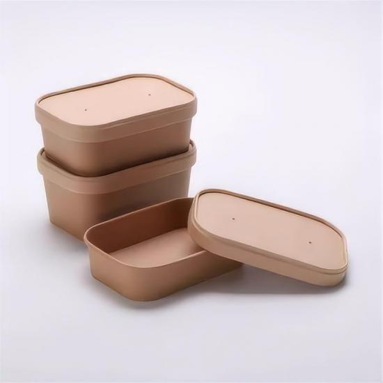 Paper lids of various sizes can be customized